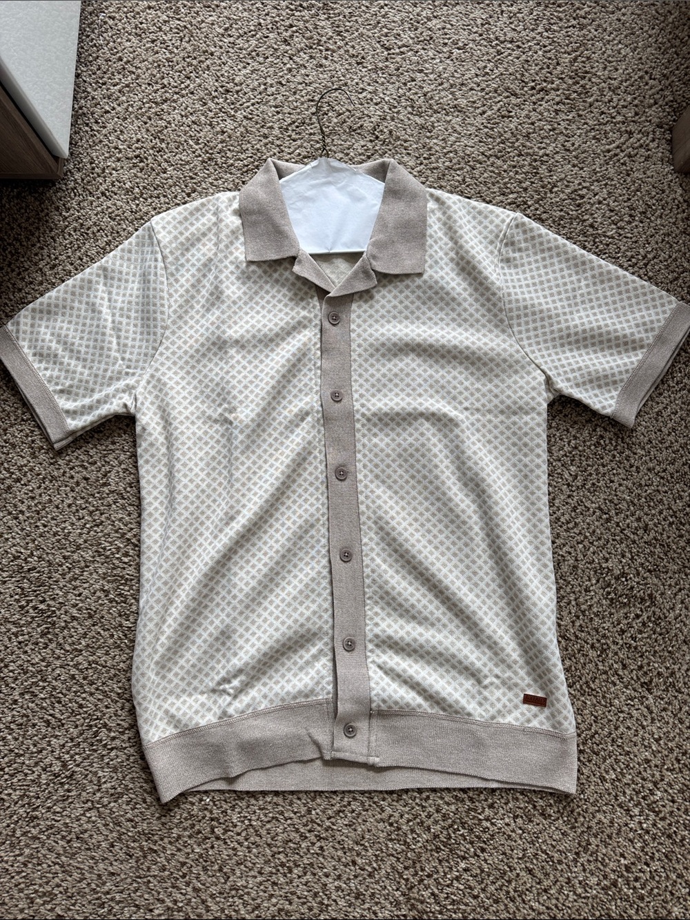Buffalo David Bitton Men's Beige Cardigan